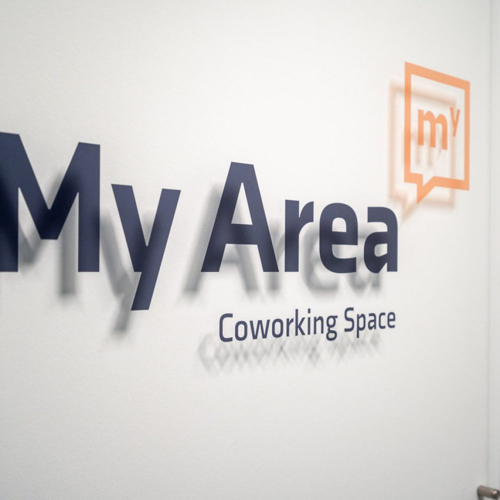 MyArea-Schild